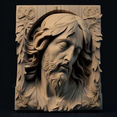 3D model st jesus (STL)